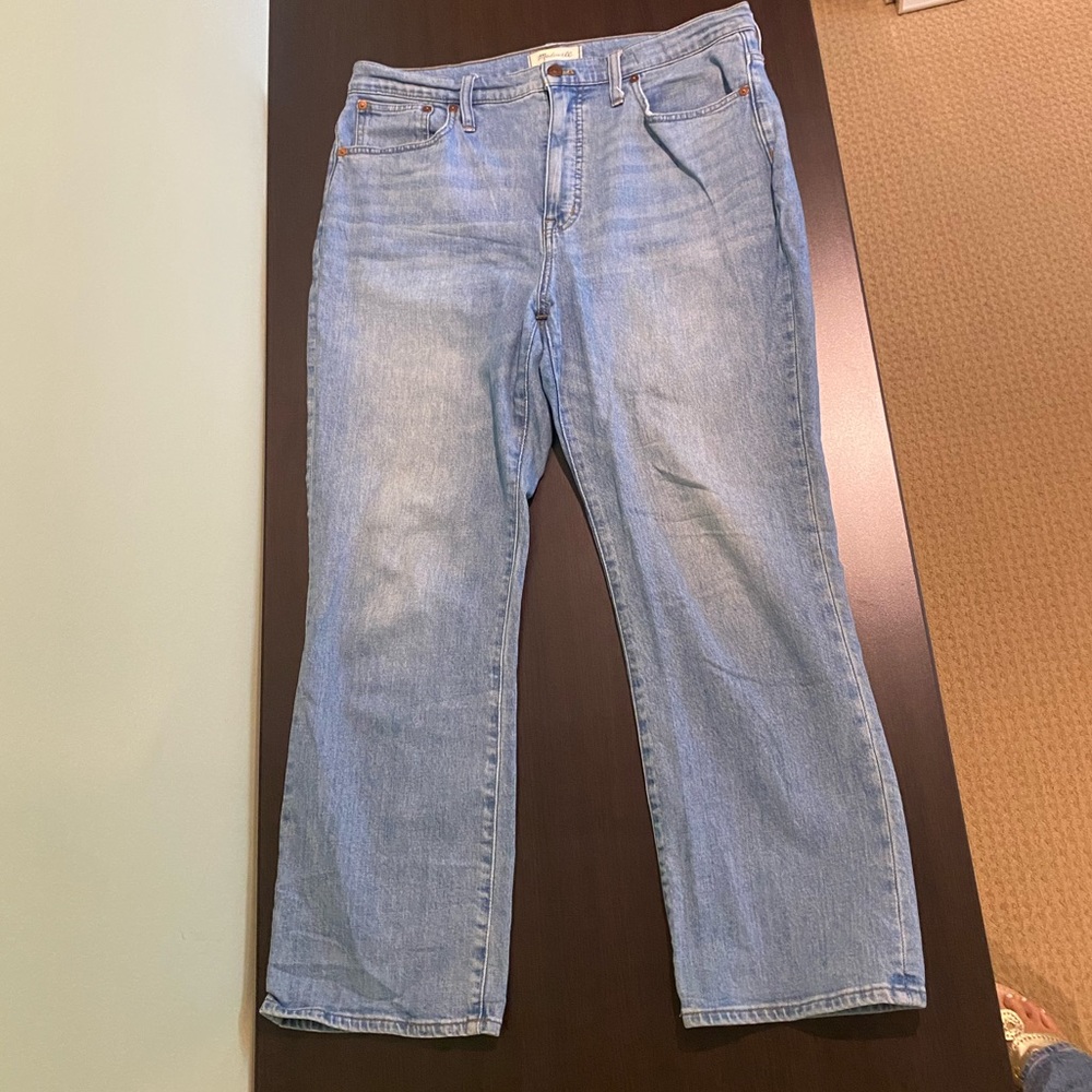 Madewell Slim Demi-Boot Jeans in Denis Wash